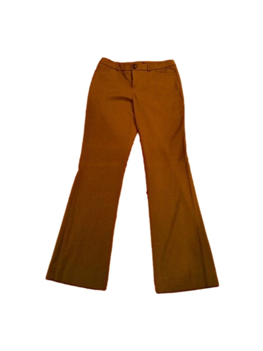 Mossimo Chocolate Brown Stretch Wide Leg Trouser Pants Size 2